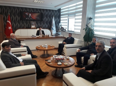 Şube başkanımız Harun Altın Bitlis İl Özel İdaresi Genel Sekreterini ziyaret etti.