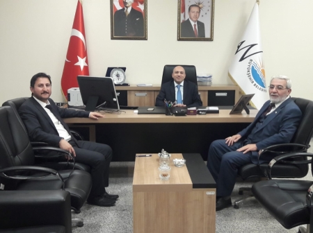 Şube başkanımız Harun Altın' Büyükşehir Belediyesi Genel sekreter yardımcısına ziyaret