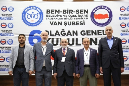 Bem-Bir-Sen Van Şube Başkanı Harun Altın Güven tazeledi