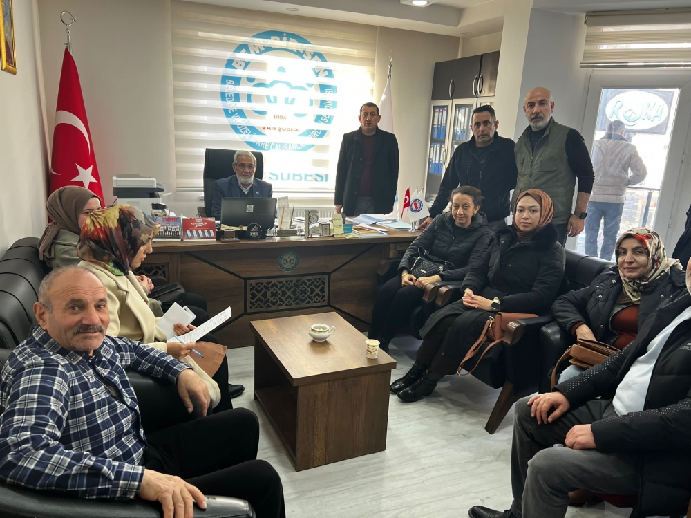 Sözleşmeli Memur üyelerimizle durum değerlendirmesi yaptık