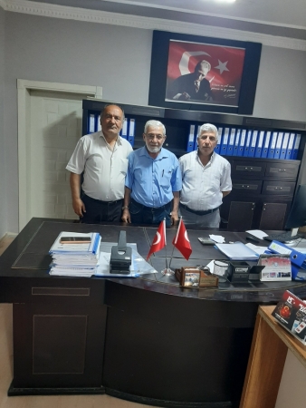 Bem-Bir-Sen Şube Başkanı Harun Altın'dan Saray Belediyesi'ne Ziyaret