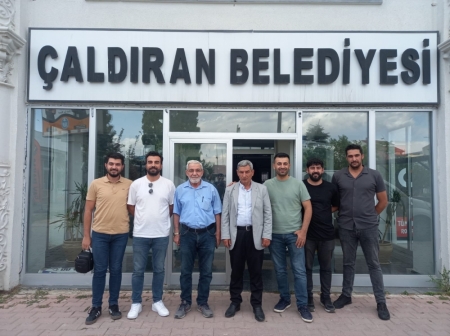 Bem-Bir-Sen Şube Başkanı Harun Altın, Çaldıran'daki Üyeleri Ziyaret Etti