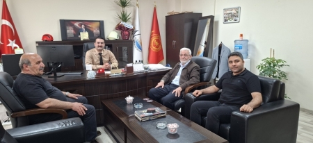 BEM-BİR-SEN’den İtfaiye Daire Başkanı Feyyaz Tunçdemir’e Hayırlı Olsun Ziyareti