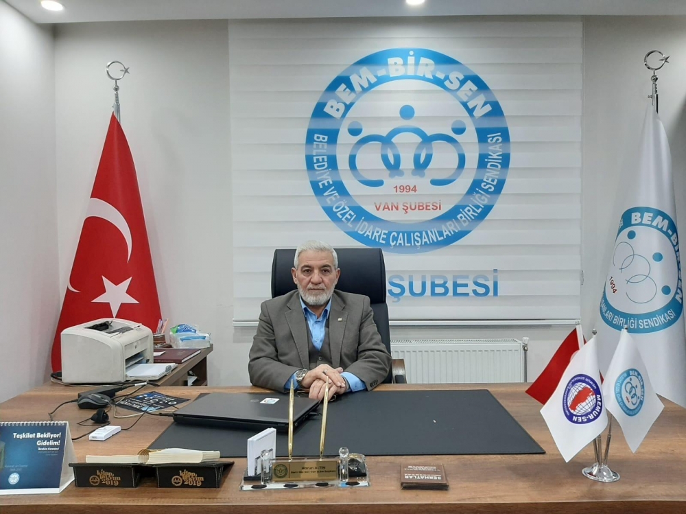 Bem-Bir-Sen Van Şube Başkanı Harun ALTIN’dan Leman Dergisi’ne Sert Kınama: “Kutsal Değerlerimizi Ölümüne Savunacağız!”