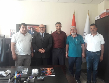 VAN BÜYÜK ŞEHİR İTFAİYE DAİRE BAŞKANINA ZİYARET