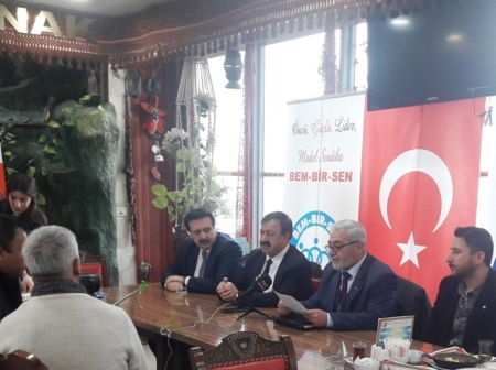 VAN BEM-BİR-SEND'EN AK.PARTİ ADAYLARI VE ÜYELERİYLE BULUŞTU