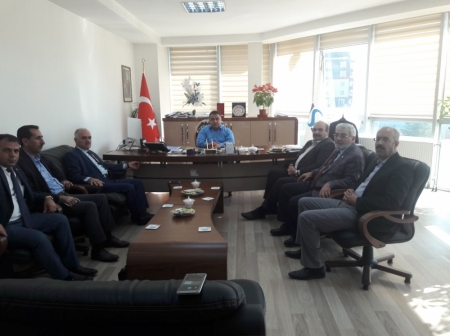 VASKİ GENEL MÜDÜRÜLÜĞÜNE VAN MEMUR-SEN OLARAK ZİYARET EDİLDİ