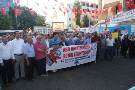 VAN SİVİL DAYANIŞMA İNSİYATİFİ OLARAK ABD YE TEPKİ