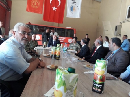 VAN TEŞKİLATINDA BAYRAMLAŞMA ZİYARETİ