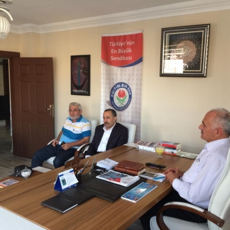 VAN MİLLETVEKİLİ ABDULEHED ARVAS'IN MEMUR-SEN'E ZİYARETİ