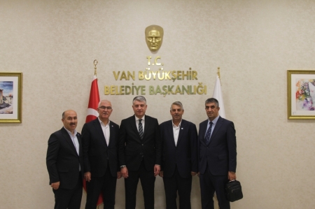 Van Büyükşehir Belediye Başkanlığı Genel Sekreteri Ulaş Akhan'a Ziyaret